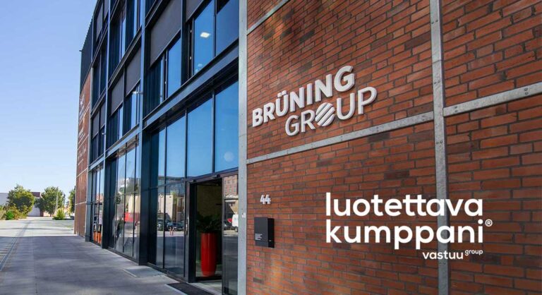 BRÜNING GROUP IS RELIABLE PARTNER OF THE VASTUU GROUP